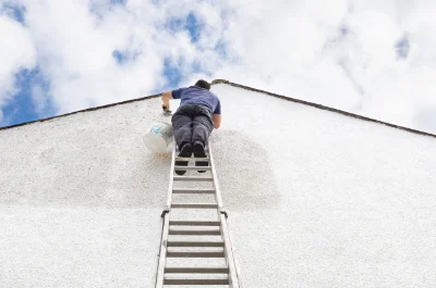 Peinture extérieure à Sousmoulins — façades et ravalement